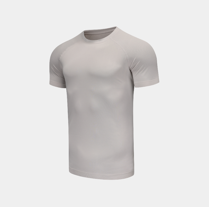 Men's Coolmax T-shirt-Oyster Mushroom