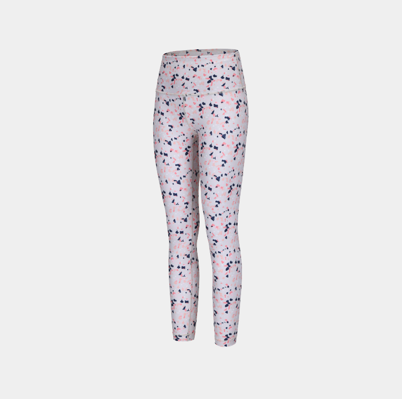 Polyester Yoga Legging-Bone