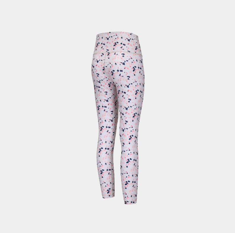 Polyester Yoga Legging-Bone