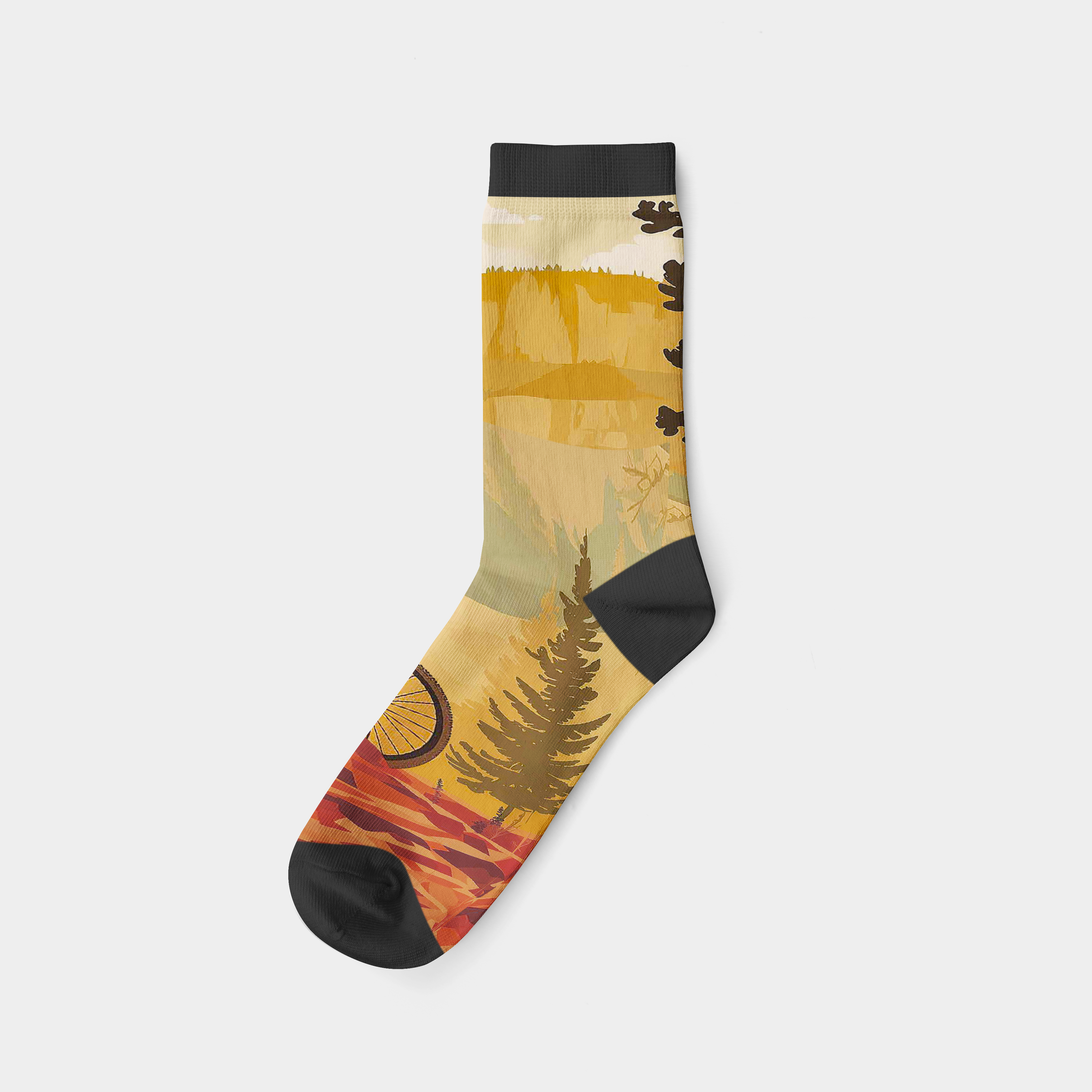 Utah Moab Crew Socks