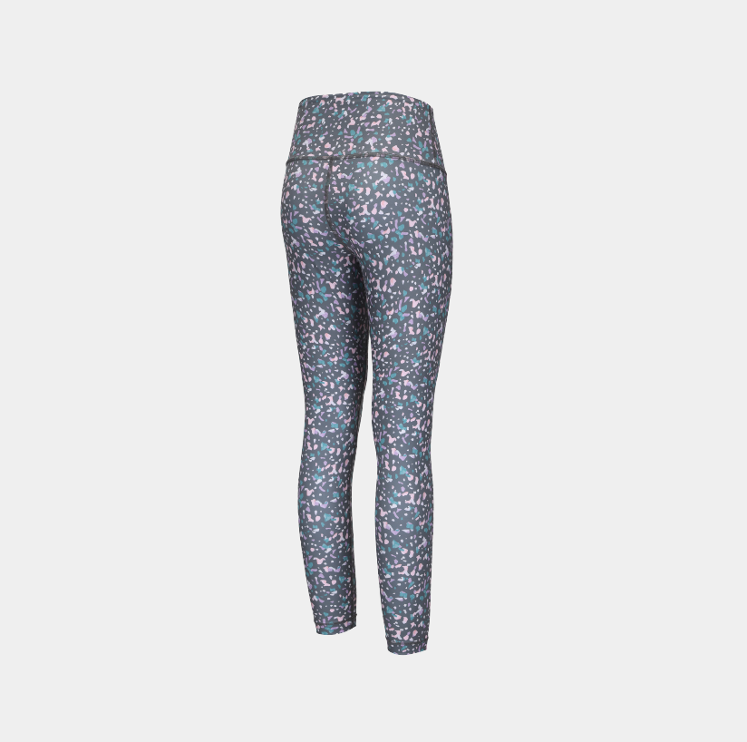 Polyester Yoga Legging-Gray