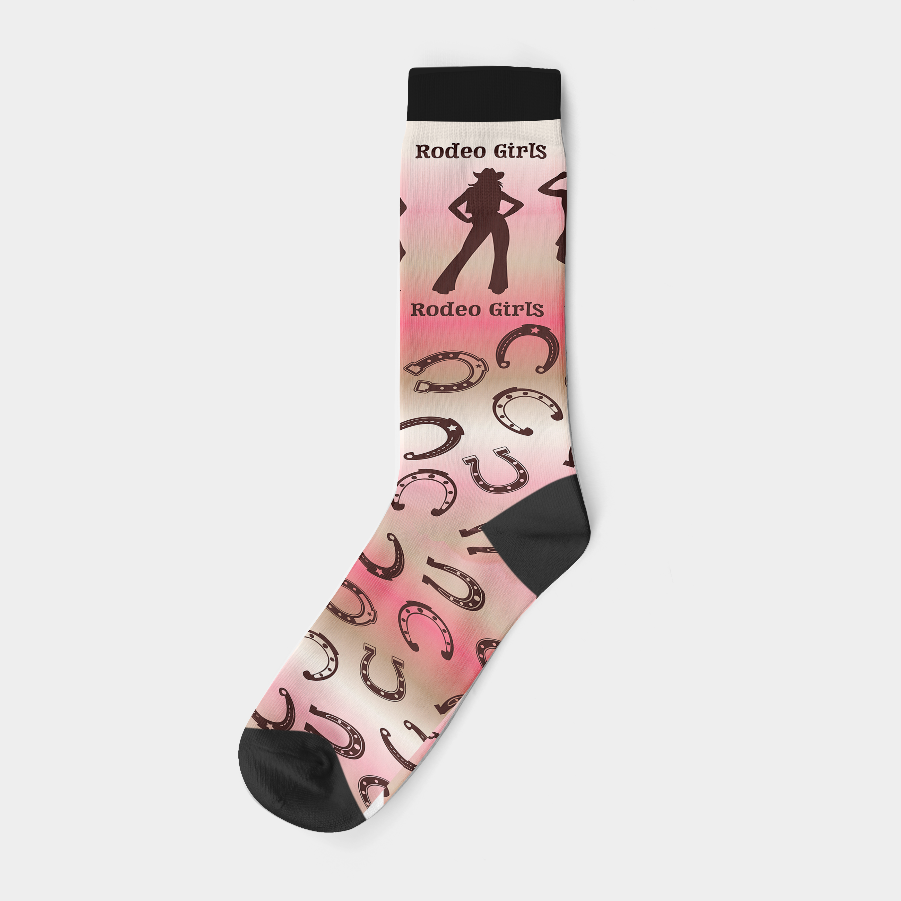 Rodeo Girl Wool Socks (9")