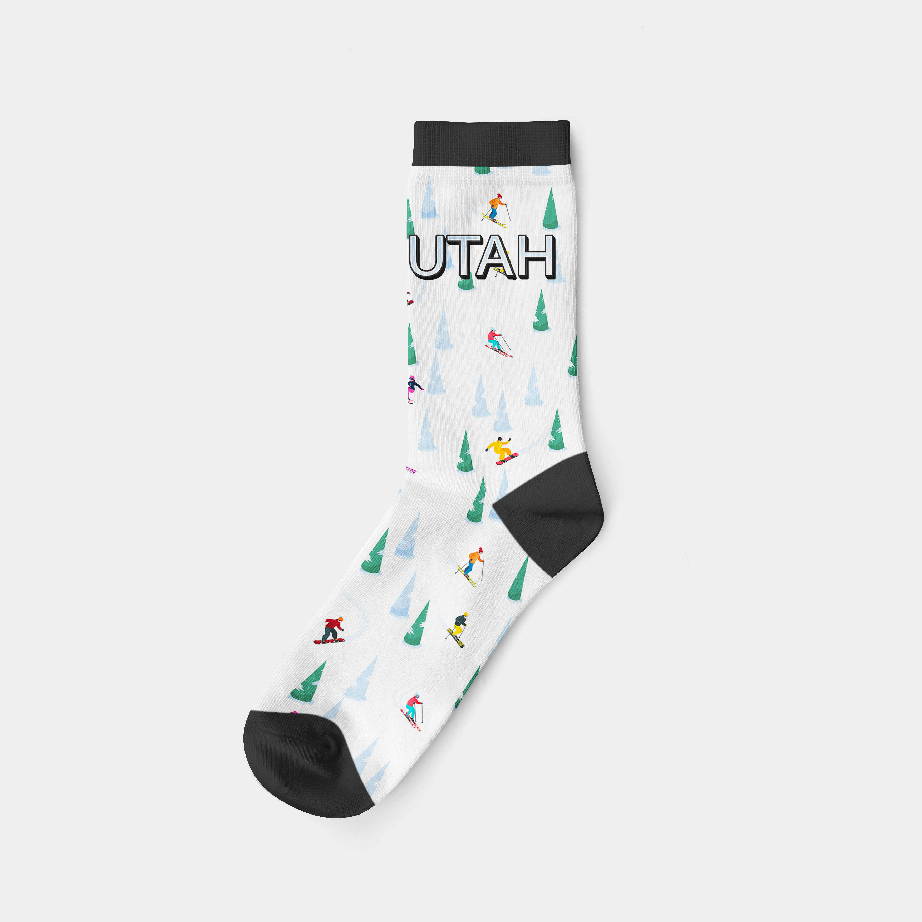 Utah Crew Socks